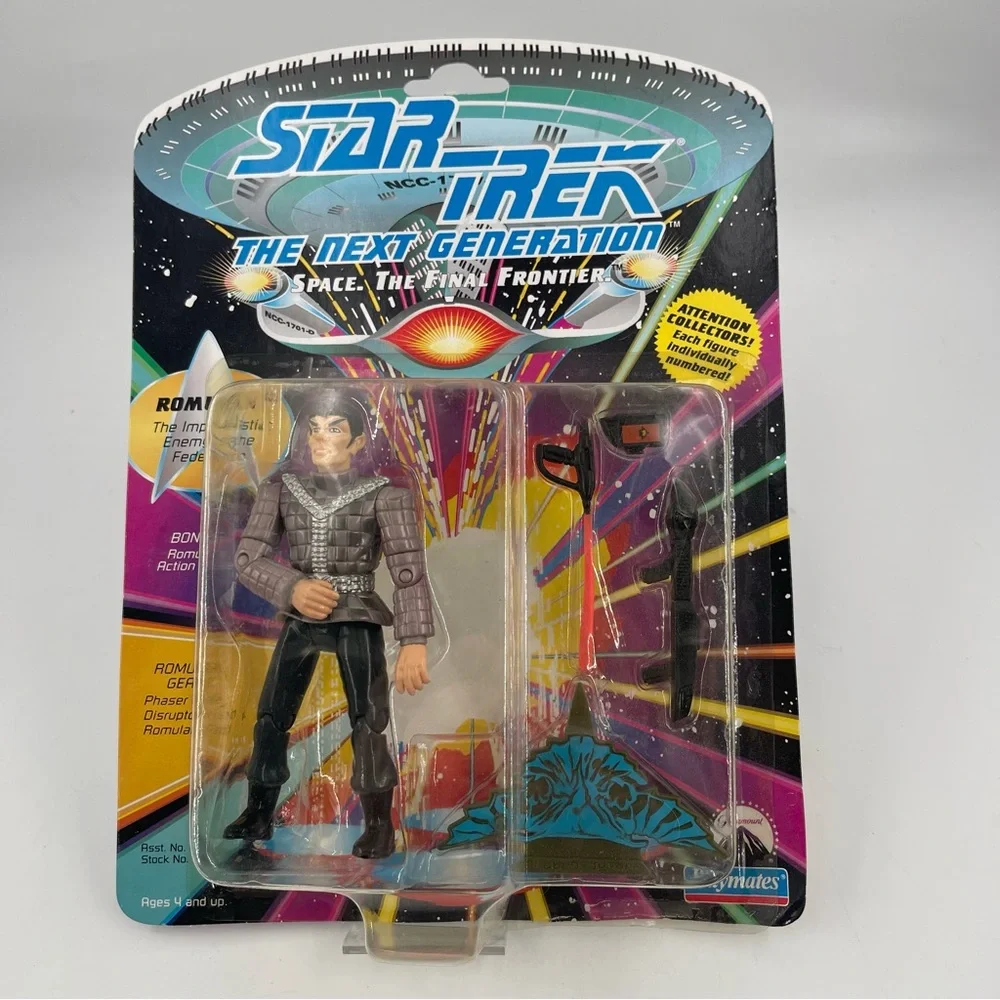 Vtg. 92 Star Trek - Romulan - The Next Generation Action Figures SEALED